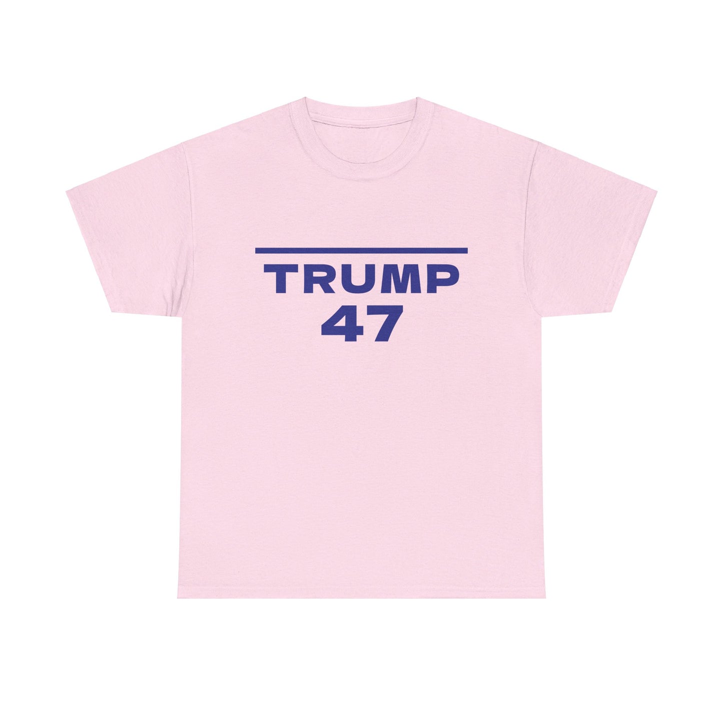 Trump 47 Unisex Cotton Print T-Shirt - Blue