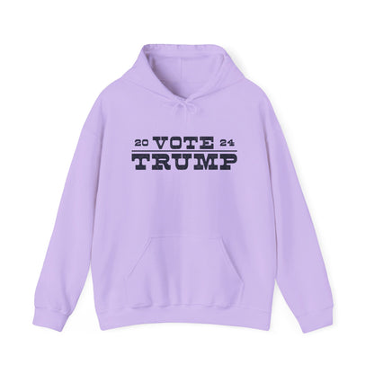 Cowboy Vote Trump Print Hooded Sweatshirt