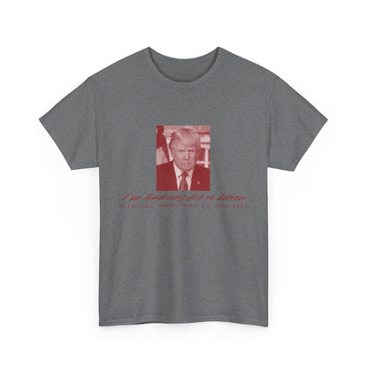 I'm Looking For A Man In Finance Trump Unisex Cotton Print T-Shirt - Red