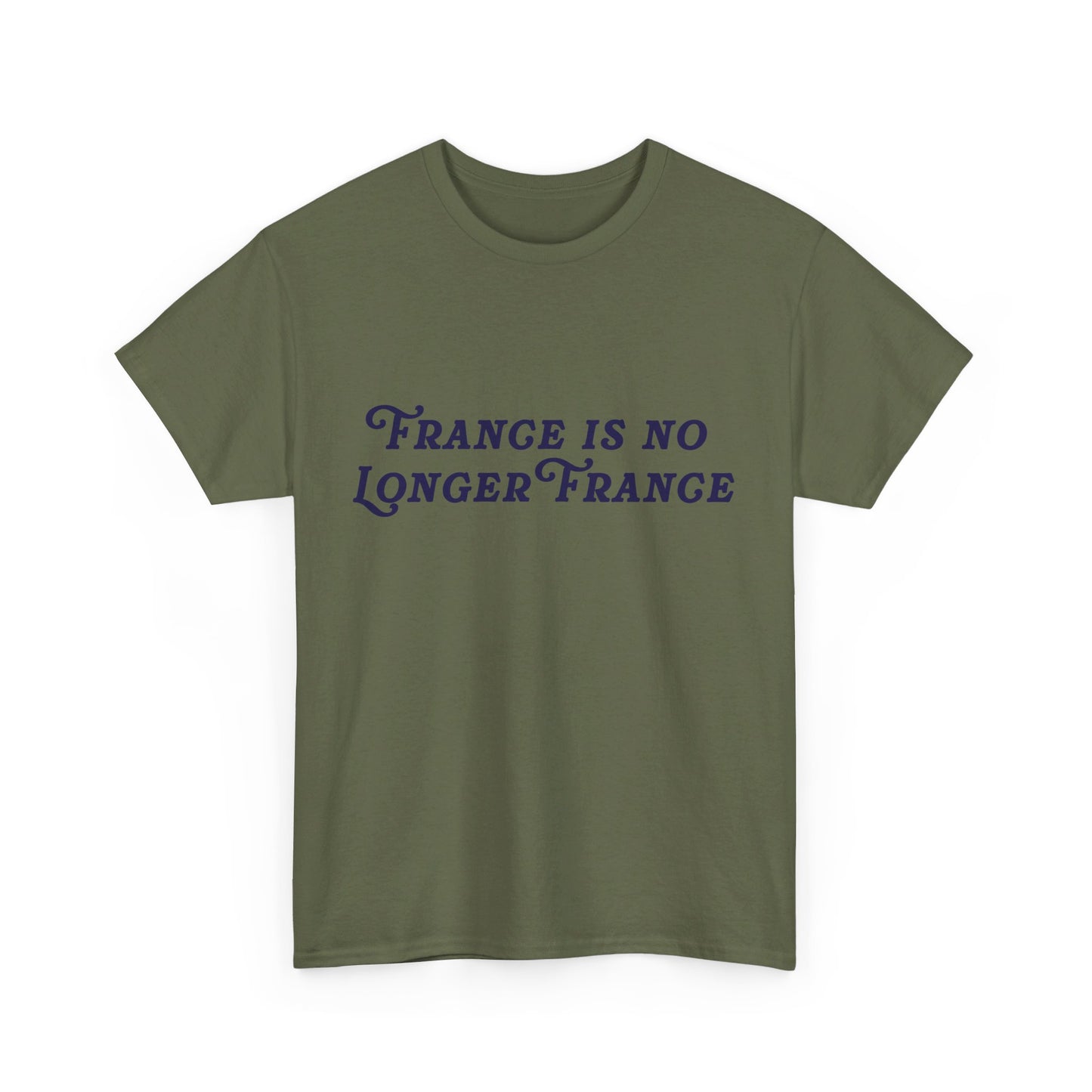 France Is No Longer France Trump Unisex Cotton Print T-Shirt