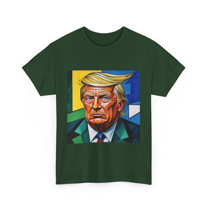 Cubist Trump Unisex Cotton Print T-Shirt