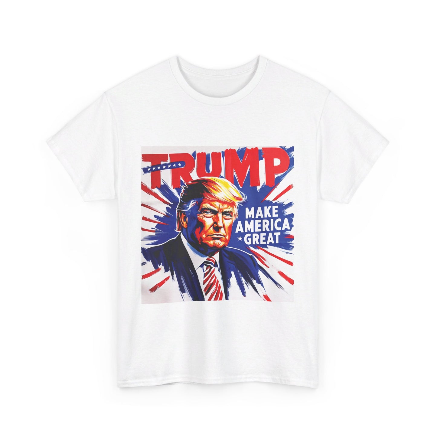 MAGA Trump Unisex Cotton Print T-Shirt - Two