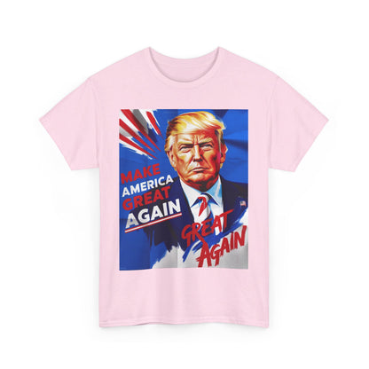 MAGA Trump Unisex Cotton Print T-Shirt - Three