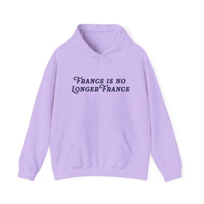 France Is No Longer France Trump Unisex Print Hooded Sweatshirt