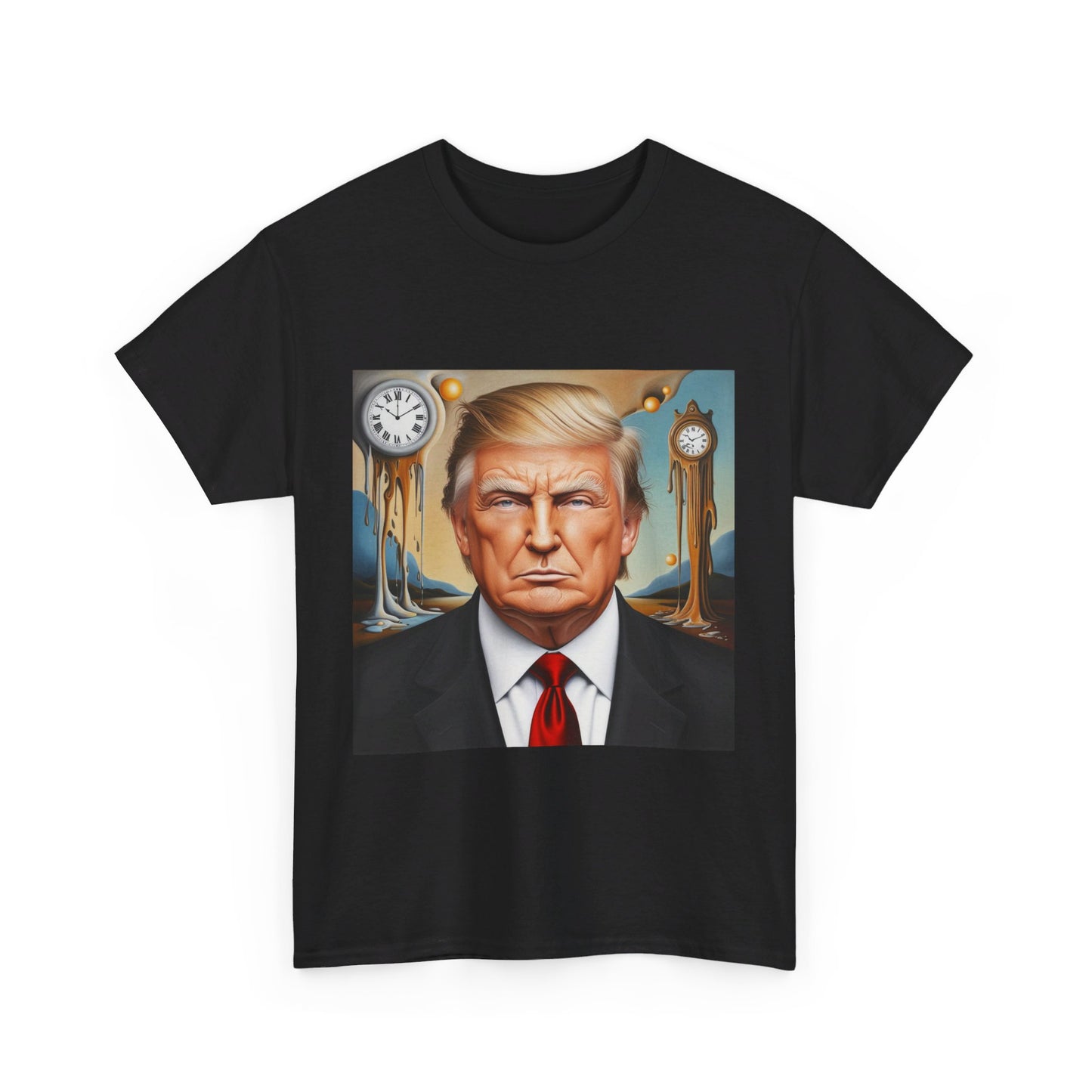 Dalí Trump Unisex Cotton Print T-Shirt