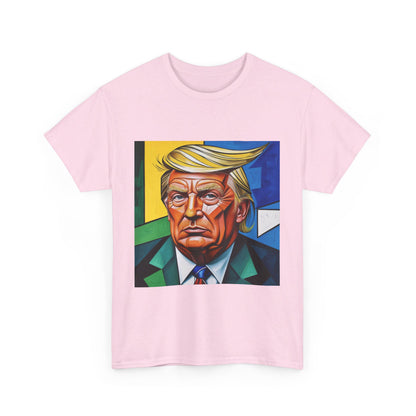 Cubist Trump Unisex Cotton Print T-Shirt