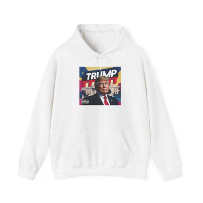 Album Cover Trump Unisex Print Hooded Sweatshirt