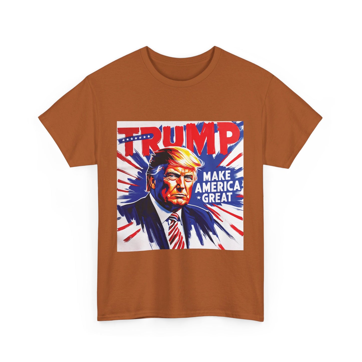 MAGA Trump Unisex Cotton Print T-Shirt - Two