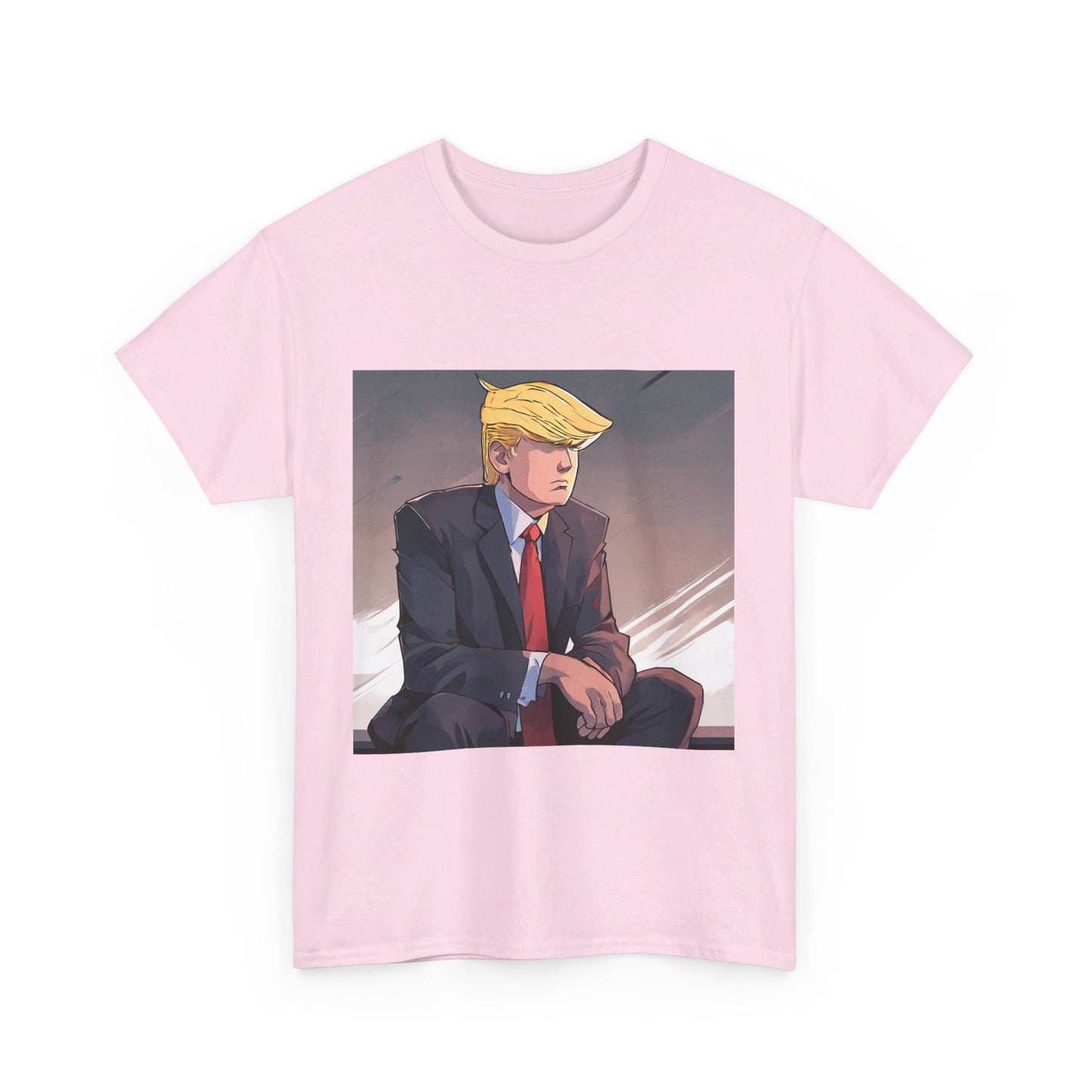 Anime Trump Unisex Cotton Print T-Shirt