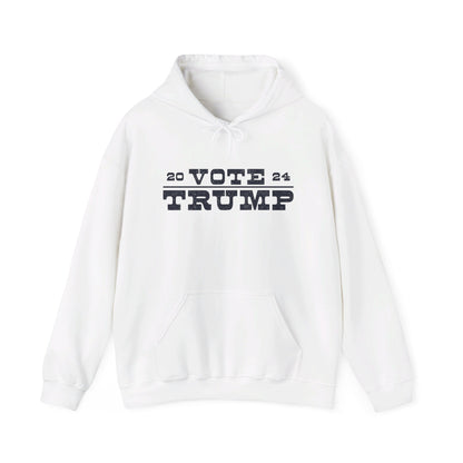 Cowboy Vote Trump Print Hooded Sweatshirt