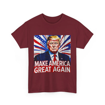 MAGA Trump Unisex Cotton Print T-Shirt - One