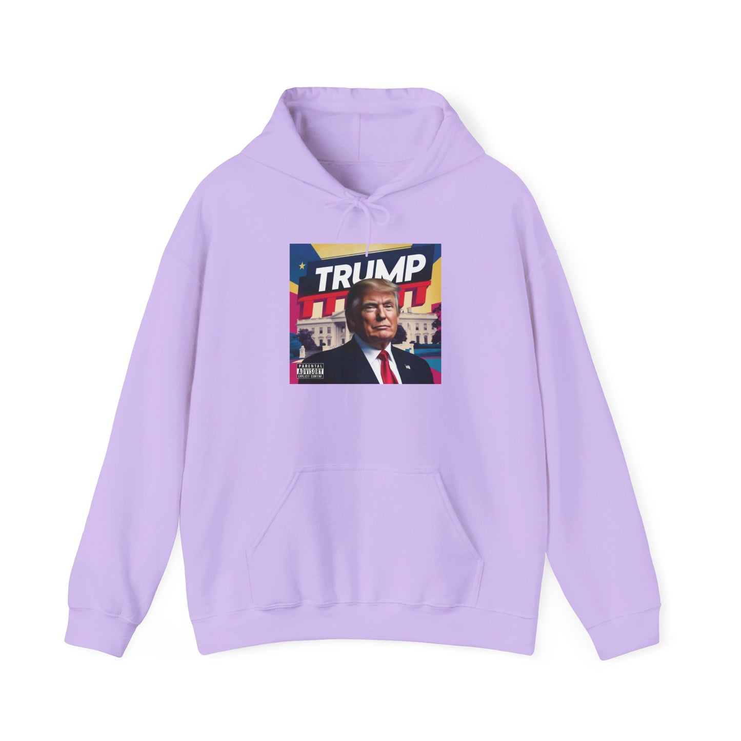 Album Cover Trump Unisex Print Hooded Sweatshirt