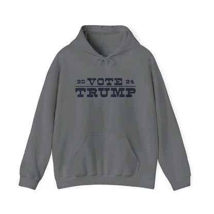 Cowboy Vote Trump Print Hooded Sweatshirt