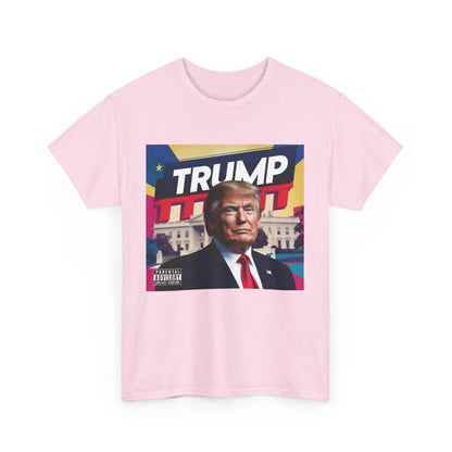 Album Cover Trump Unisex Cotton Print T-Shirt