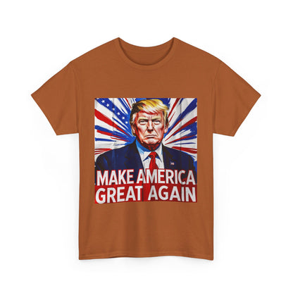 MAGA Trump Unisex Cotton Print T-Shirt - One